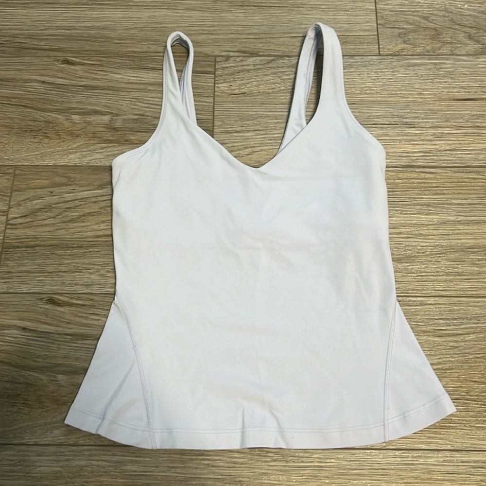 Lulu align full length tank top, never worn, looks brand new.
